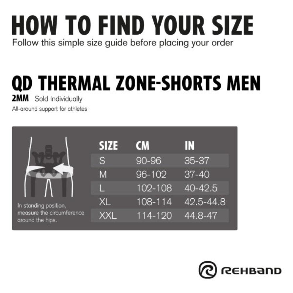 QD Thermal Zone Shorts Men