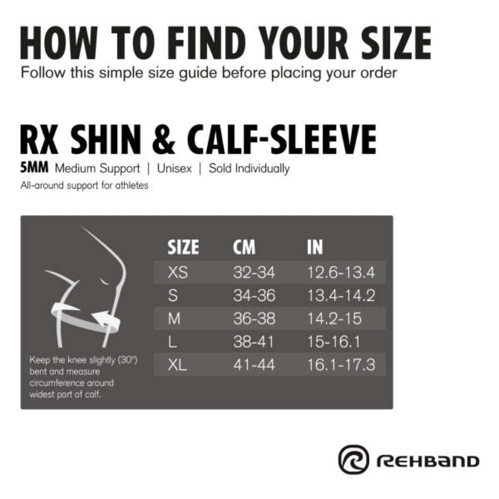RX Shin/Calf Sleeve 5 mm